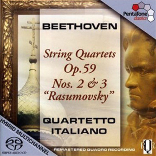 Ludwig van Beethoven / String Quartets op. 59 nos. 2 & 3 // Quartetto Italiano