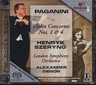 Niccolo Paganini / Violin Concertos 1 & 4 / Henryk Szeryng SACD