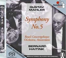 Gustav Mahler / Symphony No. 5 / Royal Concertgebouw Orchestra / Bernard Haitink SACD