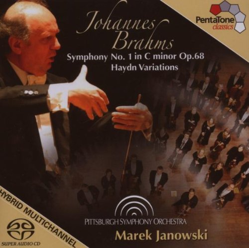 Johannes Brahms / Symphony No. 1 / Pittsburgh Symphony Orchestra / Marek Janowski SACD