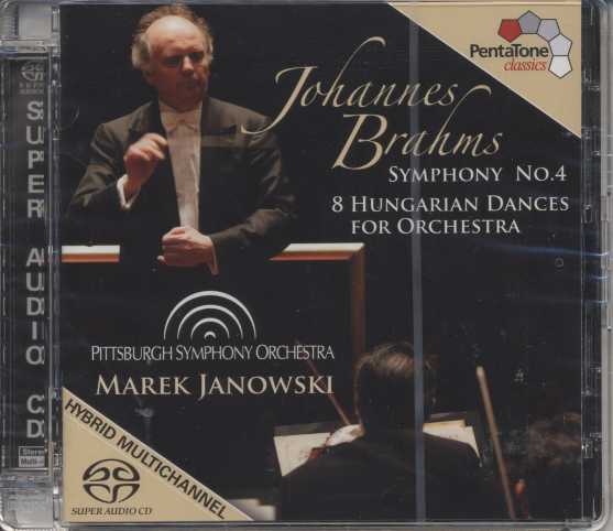 Johannes Brahms / Symphony no. 4 / Hungarian Dances / Pittsburgh SO / Marek Janowski SACD