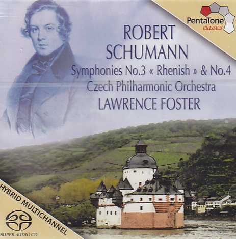 Robert Schumann / Symphonies 3 & 4 // Czech Philharmonic Orchestra / Lawrence Foster