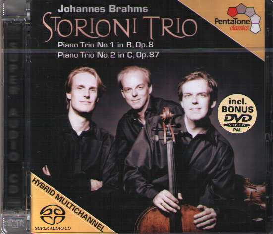 Johannes Brahms / Piano Trios 1 & 2 / Storioni Trio SACD (+DVD)