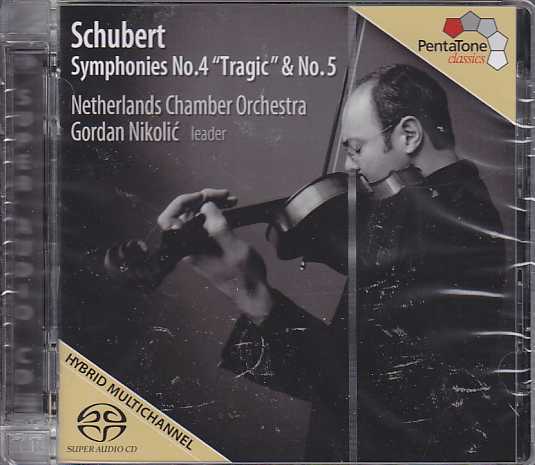Franz Schubert / Symphonies 4 & 5 / Gordan Nikolic