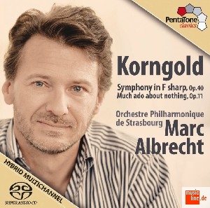 Erich Wolfgang Korngold: Symphony Op. 40 / Marc Albrecht