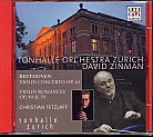 Ludwig van Beethoven / Violin Concerto / Romances / Christian Tetzlaff / Tonhalle-Orchester Zürich / David Zinman