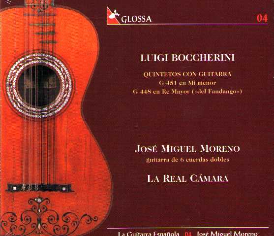 Luigi Boccherini / Quintetos con guitarra / José Miguel Moreno / La Real Cámara