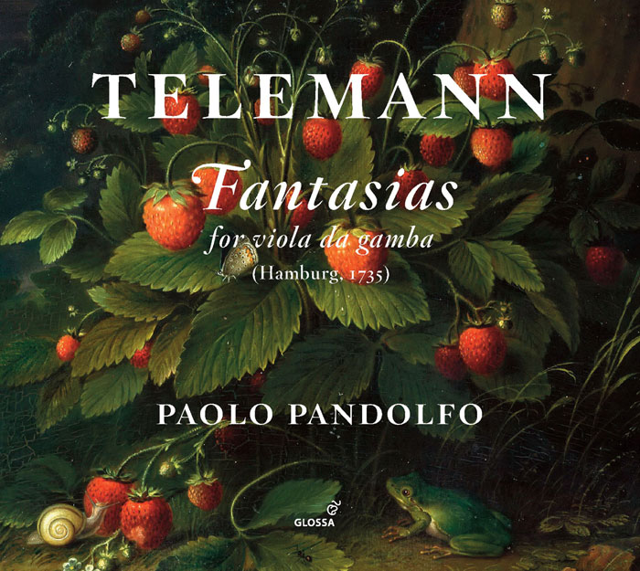 Georg Philipp Telemann / Fantasias for Viola da Gamba // Paolo Pandolfo