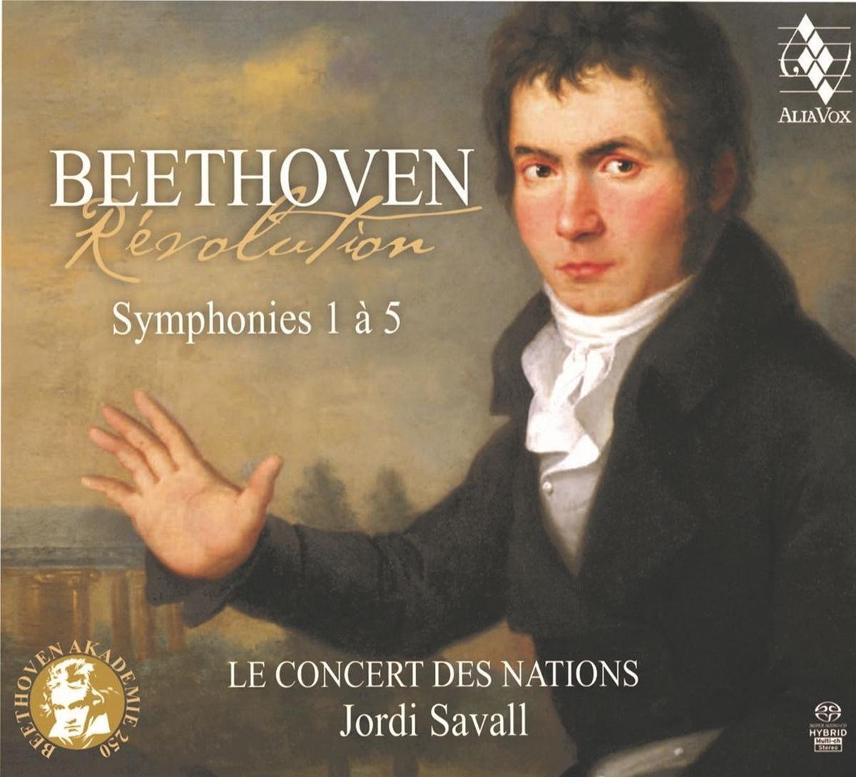 Ludwig van Beethoven / Symphonies 1-5 // Le Concert des Nations / Jordi Savall