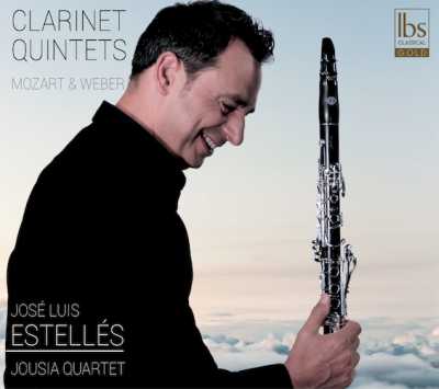 W.A. Mozart / Carl Maria von Weber / Clarinet Quintet // José Luis Estellés / Jousia Quartet