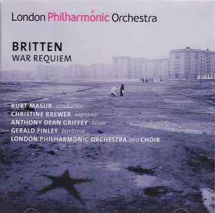 Benjamin Britten / War Requiem / London Philharmonic Orchestra / Kurt Masur 2CD