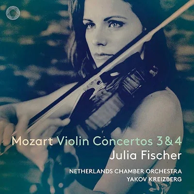 W.A. Mozart / Violin Concertos 3 & 4 // Julia Fischer / Netherlands Chamber Orchestra / Yakov Kreizberg