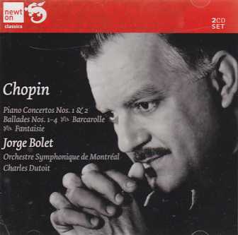 Frédéric Chopin / Jorge Bolet / Orchestre Symphonique de Montréal / Charles Dutoit