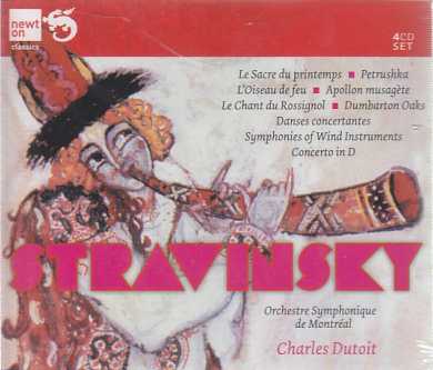 Igor Stravinsky / Ballets etc. / Orchestre Symphonique de Montréal / Charles Dutoit 4CD