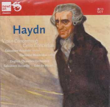 Joseph Haydn / Violin & Cello Concertos / Salvatore Accardo / Christine Walevska / English Chamber Orchestra / Salvatore Accardo 2CD 