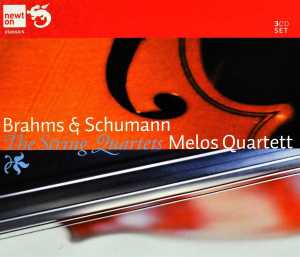 Johannes Brahms / String Quartets (Complete) / Robert Schumann / String Quartets (Complete) / Melos Quartett 3CD