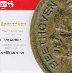 Ludwig van Beethoven / Violin Concerto / Gidon Kremer / Academy of St Martin in the Fields / Neville Marriner