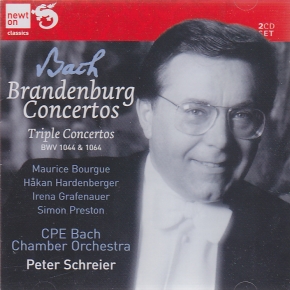 J.S. Bach / Brandenburg Concertos (Complete) / Kammerorchester Carl Philipp Emanuel Bach / Peter Schreier 2CD