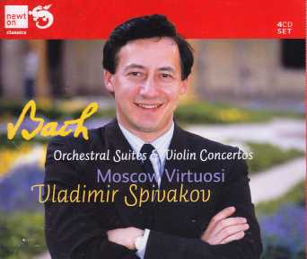 J.S. Bach / Orchestral Suites / Violin Concertos / Vladimir Spivakov 4CD