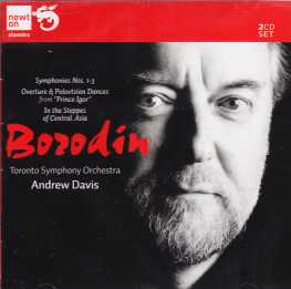 Alexander Borodin / Symphonies (Complete) / Polovtsian Dances // Toronto Symphony Orchestra / New York PO / Andrew Davis / Leonard Bernstein 2CD