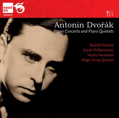 Antonin Dvorák / Piano Concerto / Piano Quintets / Leos Janácek / Concertino / Capriccio // Rudolf Firkusný / Ridge String Quartet / Czech Philharmonic / Vaclav Neumann