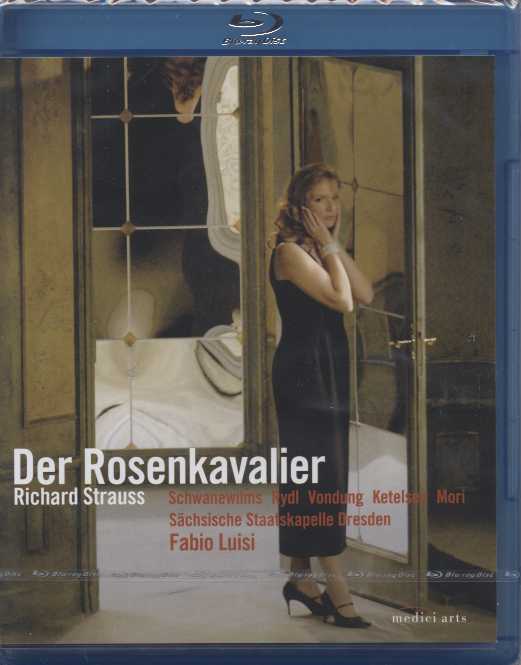 Richard Strauss / Der Rosenkavalier / Schwanewilms / Rydl / Vondung / Sächsische Staatskapelle Dresden / Fabio Luisi / Blu-ray Disc
