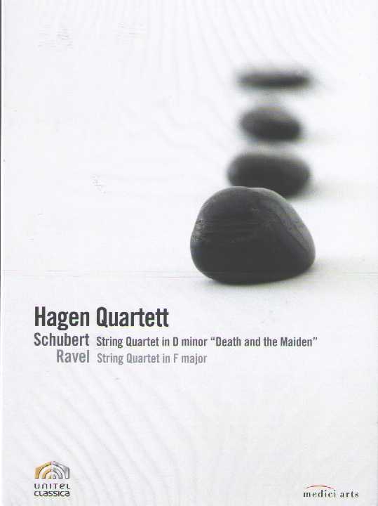 Franz Schubert / String Quartet no. 14 (Death and the Maiden) / Maurice Ravel / String Quartet / Hagen Quartett DVD