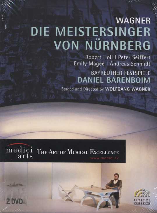 Richard Wagner / Die Meistersinger von Nürnberg / Robert Holl / Peter Seiffert / Emily Magee / Andreas Schmidt / Daniel Barenboim / Bayreuther Festspiele DVD