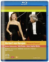 Herbert von Karajan Memorial Concert / Anne-Sophie Mutter / Berliner Philharmoniker / Seiji Ozawa / Blu-ray Disc