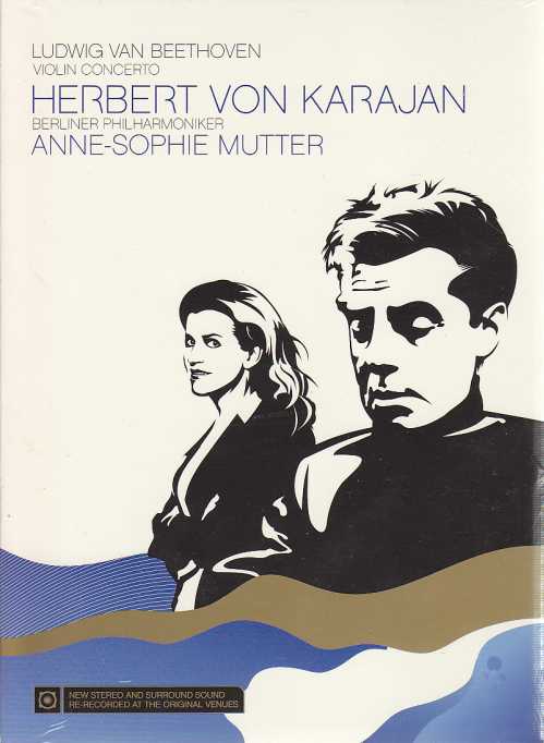 Ludwig van Beethoven / Violin Concerto / Anne-Sophie Mutter / Berliner Philharmoniker / Herbert von Karajan DVD