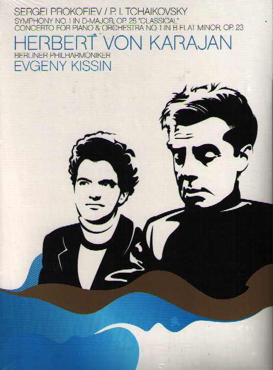 Sergei Prokofiev / Symphony no. 1 / Pyotr Tchaikovsky / Piano Concerto no. 1 / Herbert von Karajan / Evgeny Kissin DVD