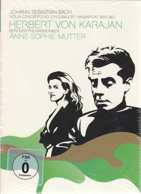 J.S. Bach / Magnificat / Violin Concerto BWV 1042 / Anne-Sophie Mutter / Berliner Philharmoniker / Herbert von Karajan DVD