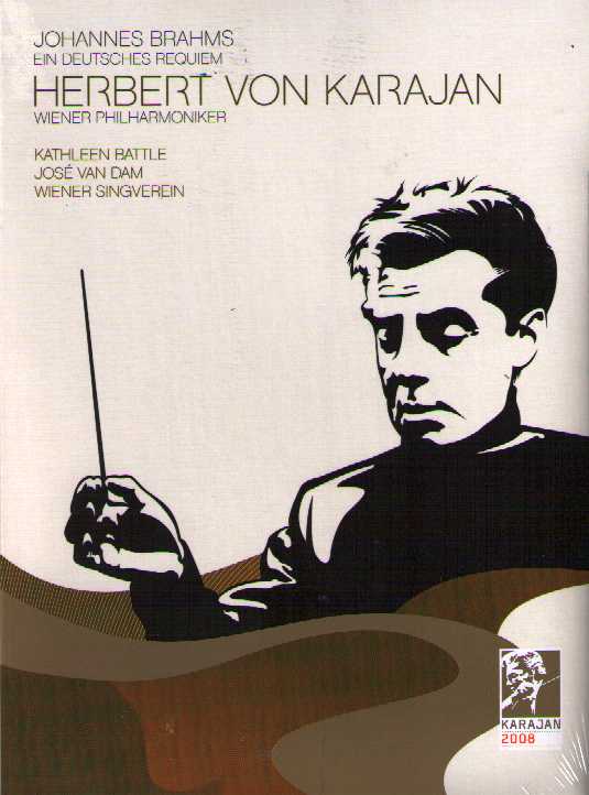 Johannes Brahms / Ein Deutsches Requiem / Herbert von Karajan DVD