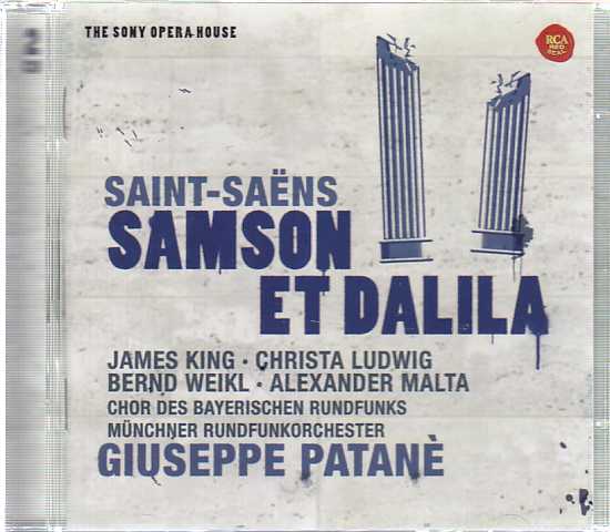 Camille Saint-Saëns / Samson et Dalila / Christa Ludwig / James King / München Rundfunkorchester / Giuseppe Patanè