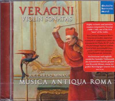 Francesco Veracini / Violin Sonatas / Riccardo Minasi / Musica Antiqua Roma