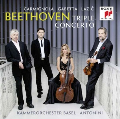 Ludwig van Beethoven / Triple Concerto / Overtures // Giuliano Carmignola / Sol Gabetta / Dejan Lazić / Kammerorchester Basel / Giovanni Antonini