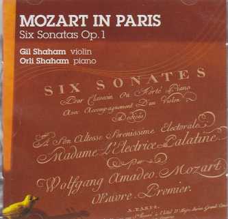 W.A. Mozart / Six Sonatas Op. 1 / Gil Shaham & Orli Shaham
