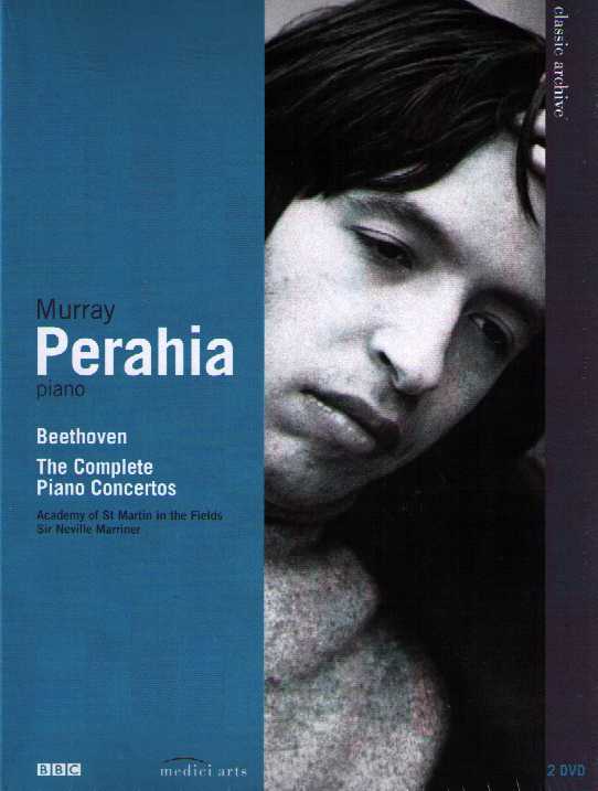Ludwig van Beethoven / Piano Concertos (Complete) / Murray Perahia / ASMF / Sir Neville Marriner 2DVD