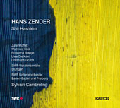 Hans Zender / Shir Hashirim // SWR Sinfonieorchester Baden-Baden und Freiburg / Sylvain Cambreling