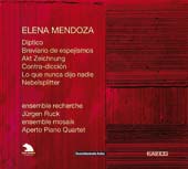Elena Mendoza / Nebelsplitter // Ensemble Recherche / Ensemble Mosaik