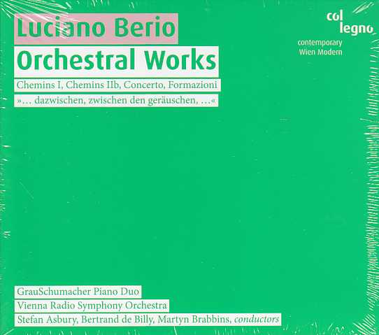 Luciano Berio / Chemins I & IIb / Concerto for Two Pianos / Formazioni