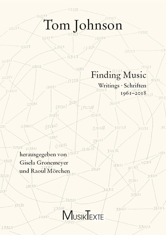 Finding Music: Writings 1961-2018 // Tom Johnson
