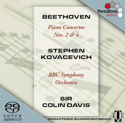 Ludwig van Beethoven / Piano Concertos 2 & 4 // Stephen Kovacevich / BBC Symphony Orchestra / Colin Davis