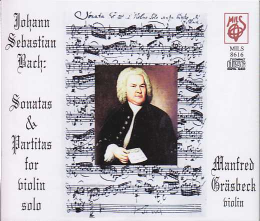 J.S. Bach / Sonatas and Partitas / Manfred Gräsbeck
