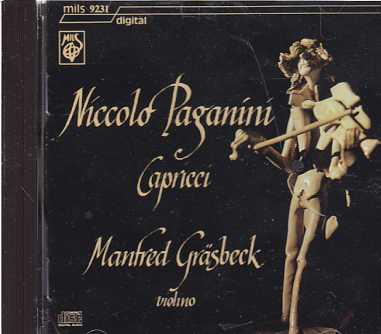 Niccolo Paganini / Capricci / Manfred Gräsbeck