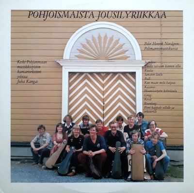 Keski-Pohjanmaan musiikkiopiston kamariorkesteri / Pohjoismaista jousilyriikkaa // Pehr Henrik Nordgren / Johan Svendsen / Toivo Kuula / Ole Bull / Robert Kajanus / Edvard Grieg / Hilding Rosenberg